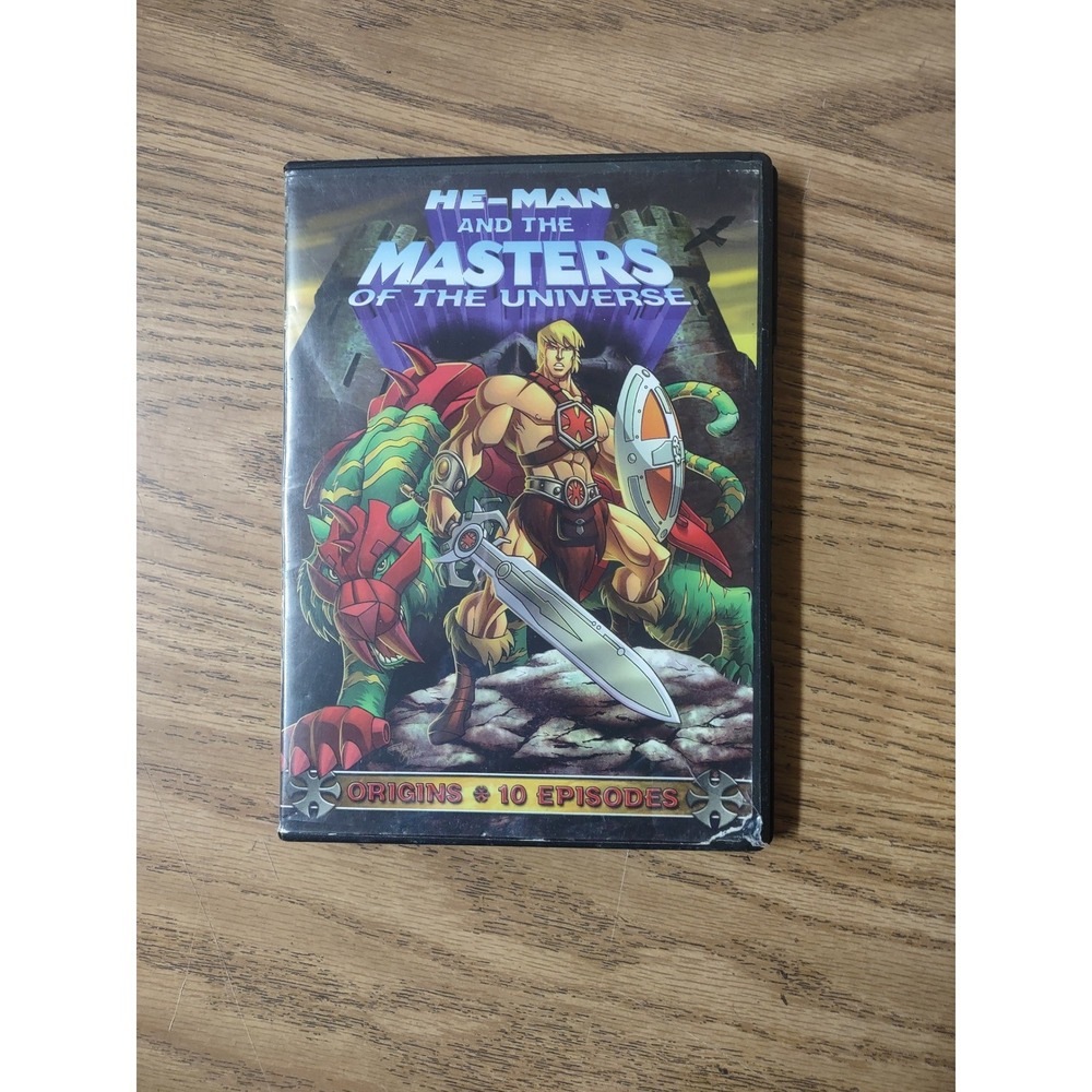 He-Man and the Masters of the Universe Origins 10 Episodes DVD 2009 Mill Creek